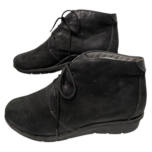 Dansko Joy Black Burnished Nubuck Chukka Womens Sz 41 US Sz 10.5-11 Comfort - Picture 5 of 16